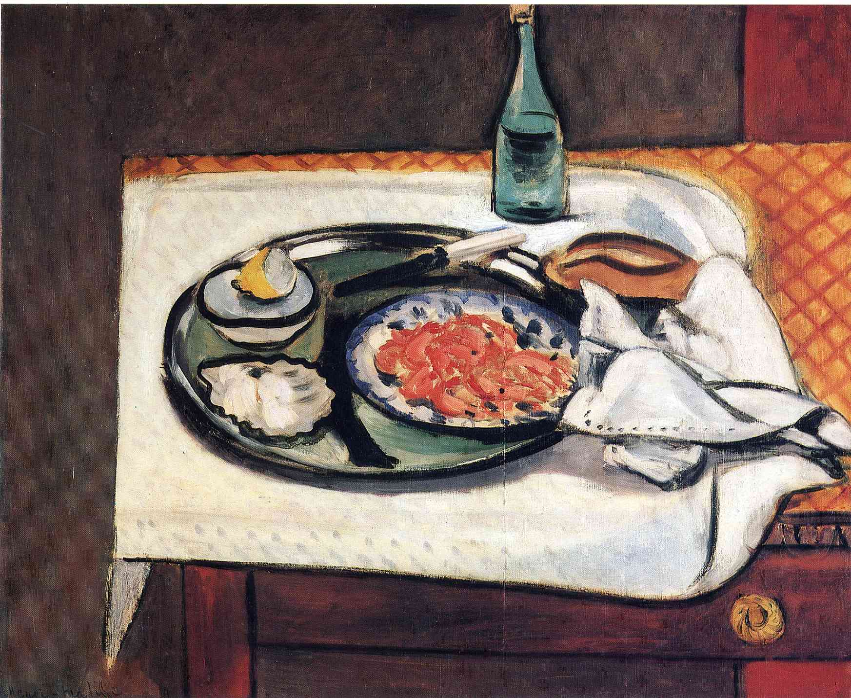 Henri Matisse - Still Life with Shellfish 1920